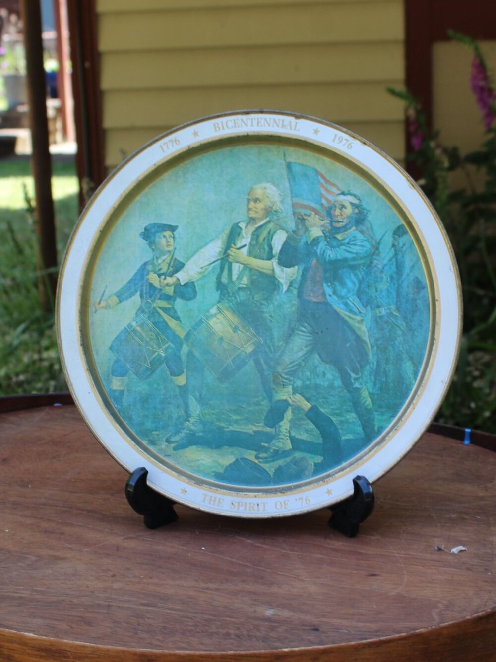 1976 Bicentennial Spirit of ’76 Metal Tray | Fabcraft USA